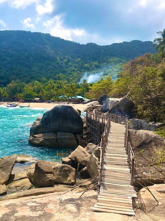 Bambu Huts Hotell Baan Tai Eksteriør bilde